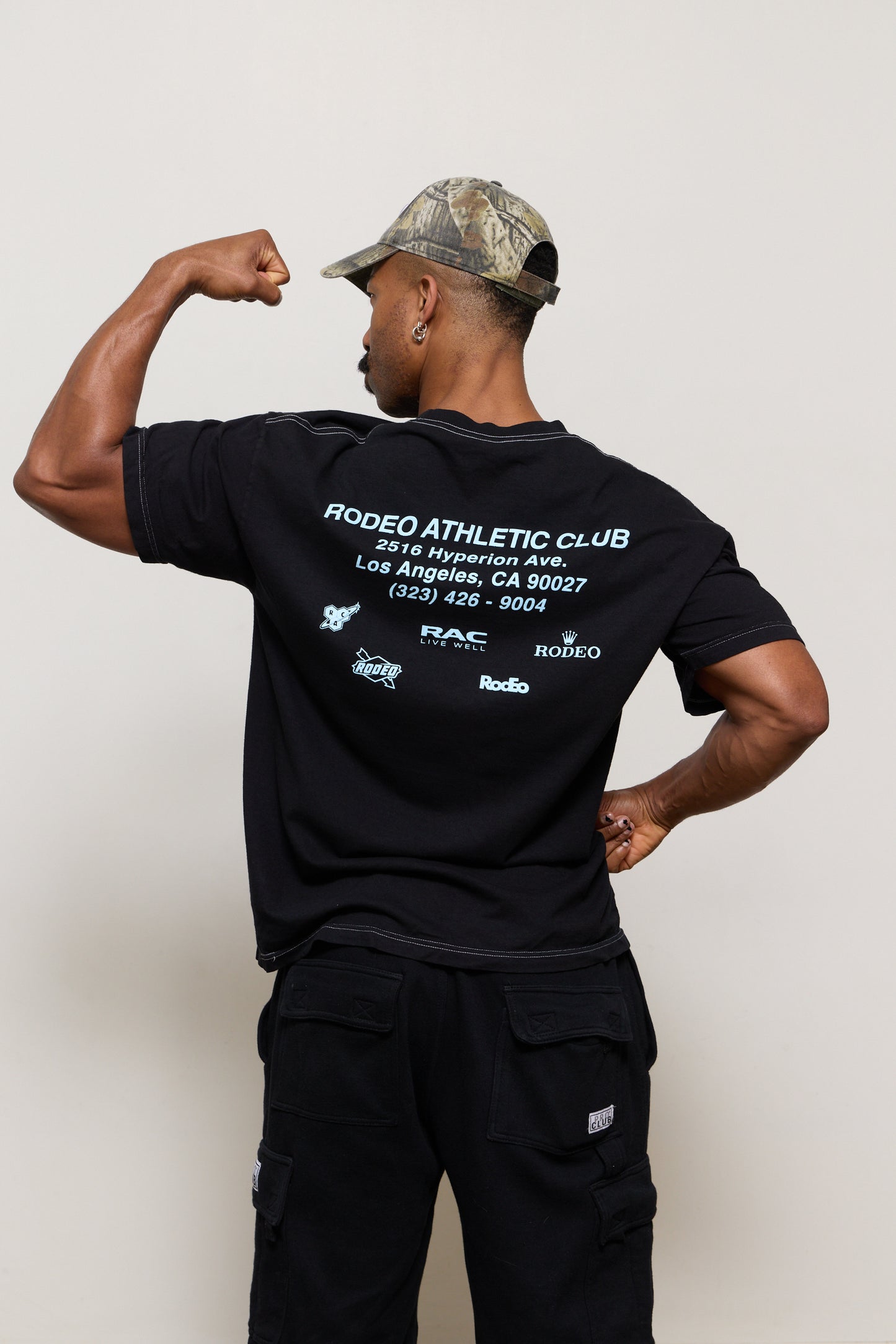 Vintage Dotcom Sponsor Tee - Black