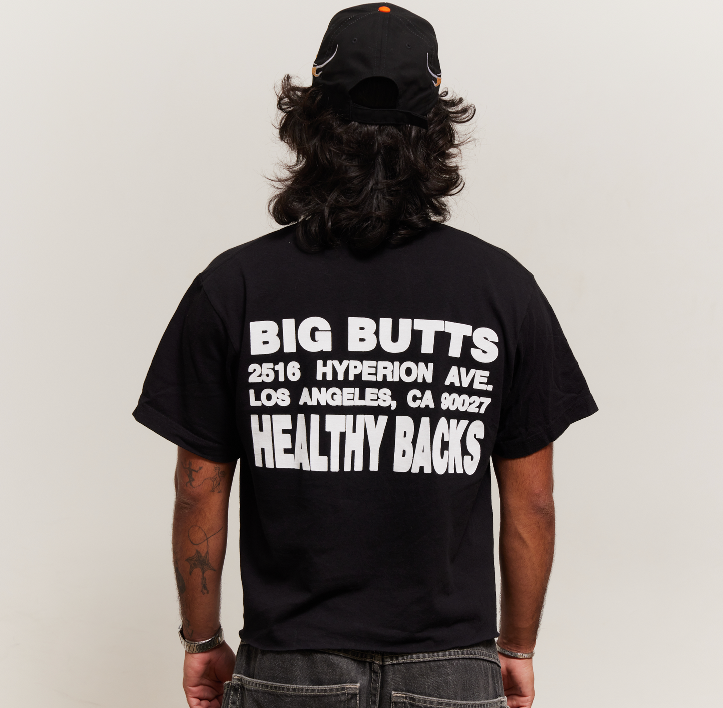 Butts & Backs Tee (Black)